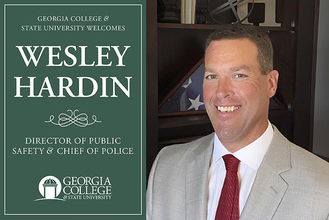 Image for GCSU names Wesley Hardin new director of Public Safety and Chief of Police