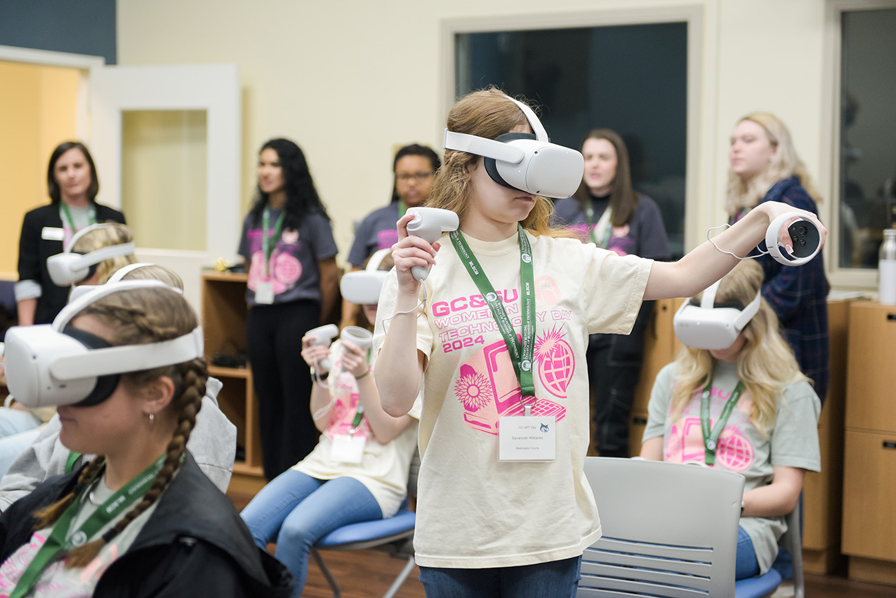 Grace Hopper attendees pave the way for future women in technology.