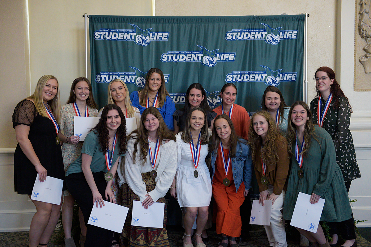 Winners of the President's Volunteer Service Awards and the Eve Puckett Giving Tree Award.