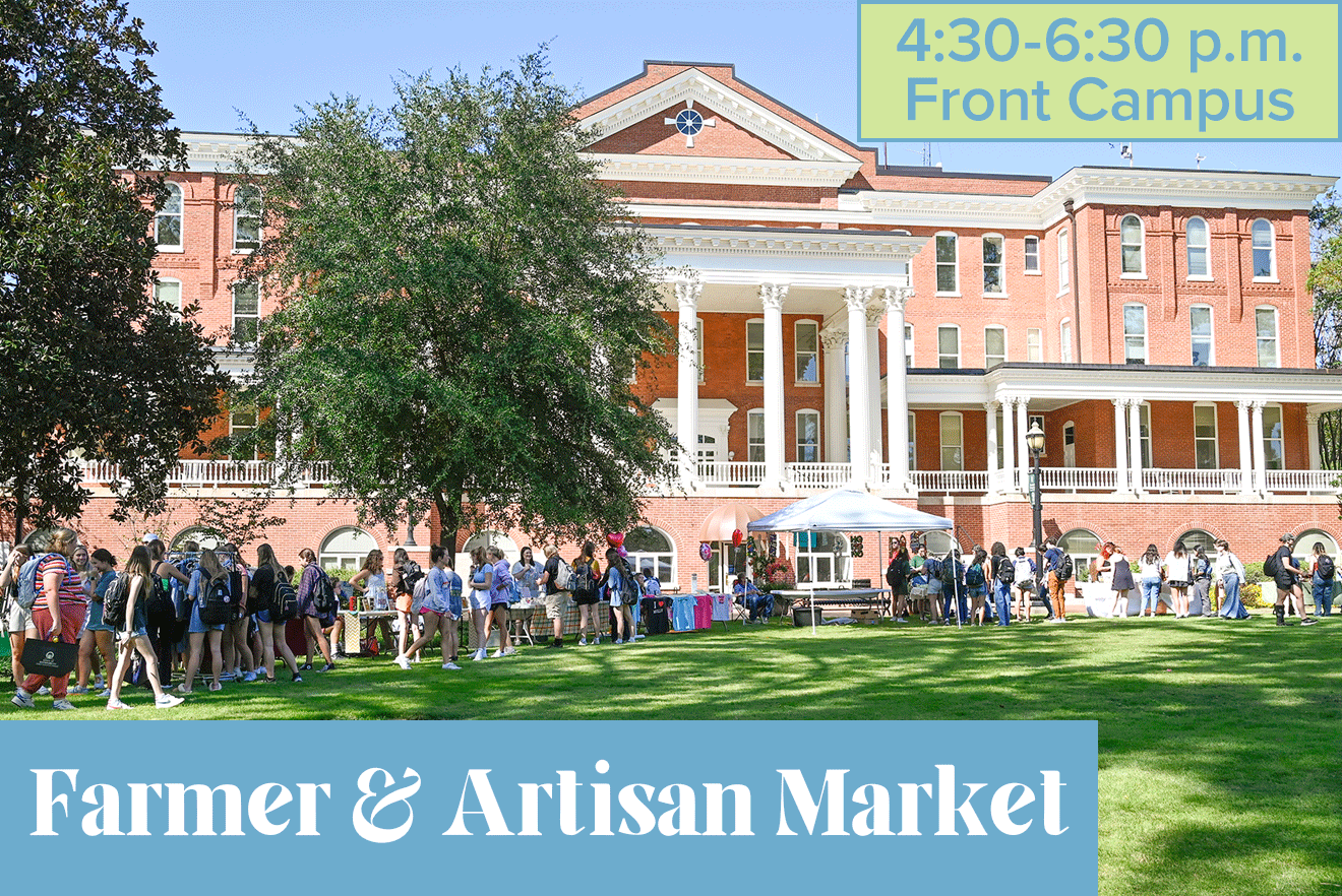 Image for Farmer and Artisan Market today on Front Campus