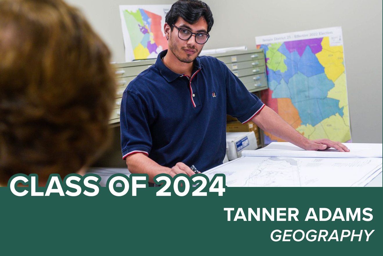 Image for Class of 2024: GIS certificate helps geography major map career