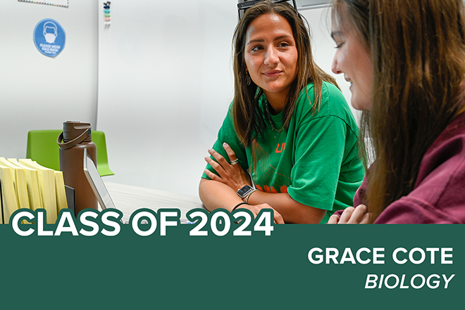 Image for Class of 2024: Biology major aspires to take readers behind the science