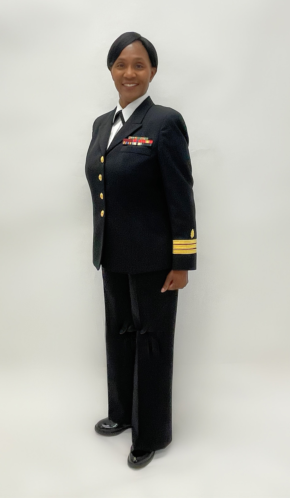 Dr. Avis Simon, commander in the U.S. Navy Nurse Corps