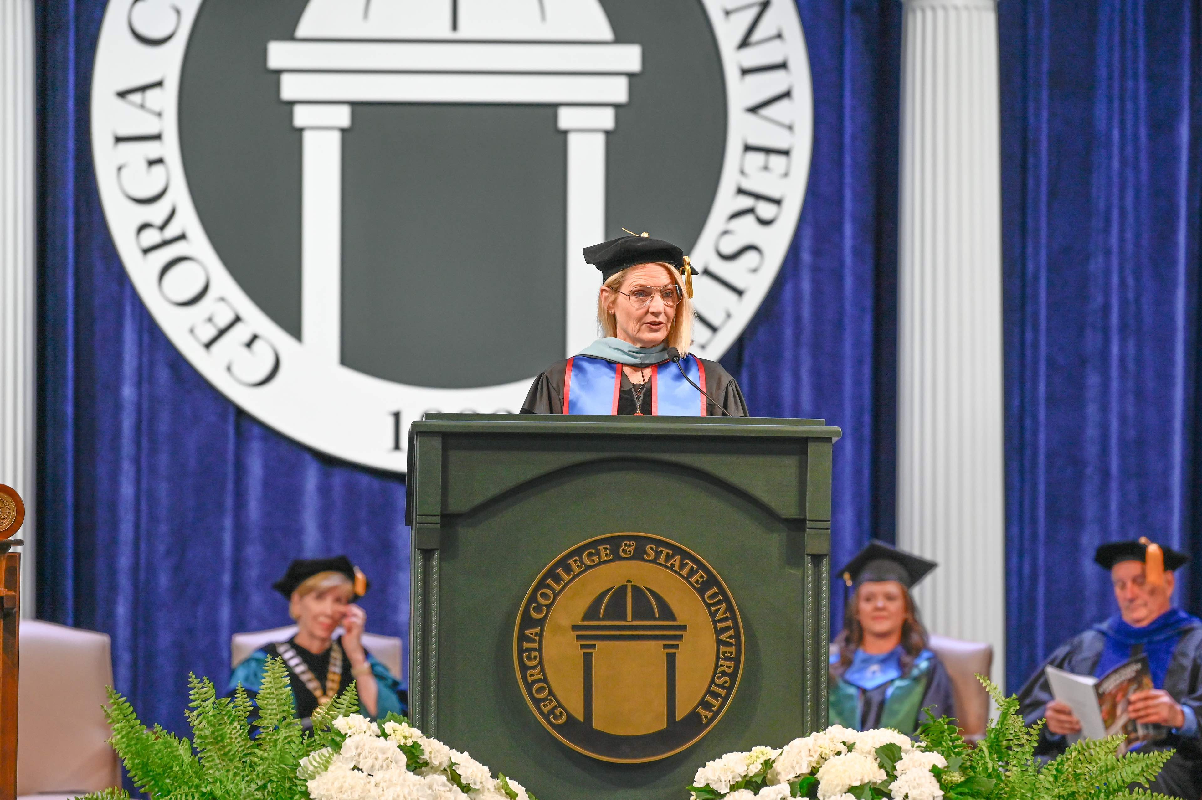Image for Lee County education leader gives keynote address at GCSU commencement