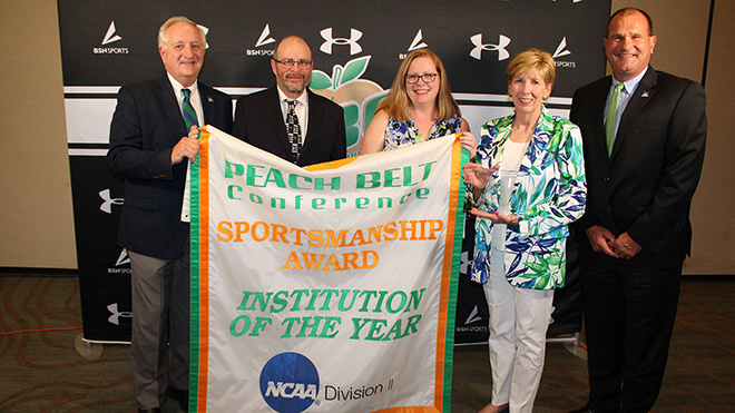 Image for GCSU wins PBC Institution of the Year Sportsmanship Award