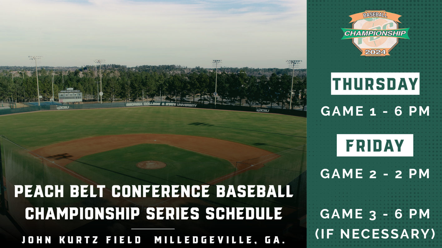 Image for GCSU to host Flagler in Peach Belt Baseball Championship Series