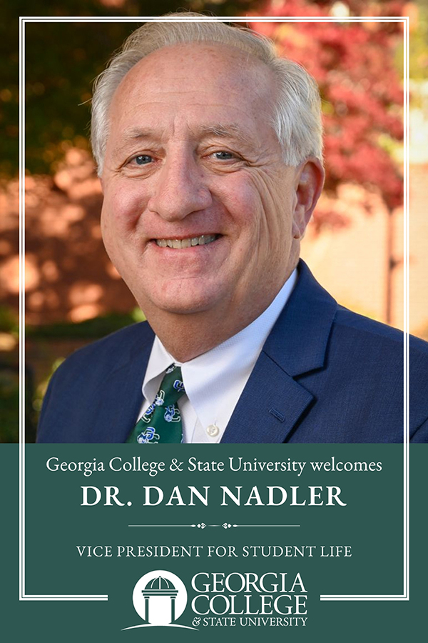Dr. Dan Nadler, vice president for GCSU Student Life