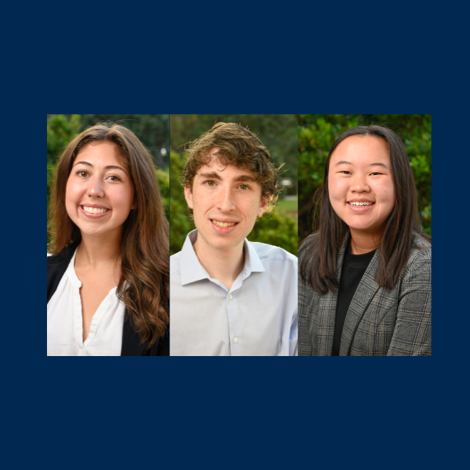 Image for Three students receive prestigious Phi Kappa Phi Study Abroad Scholarships