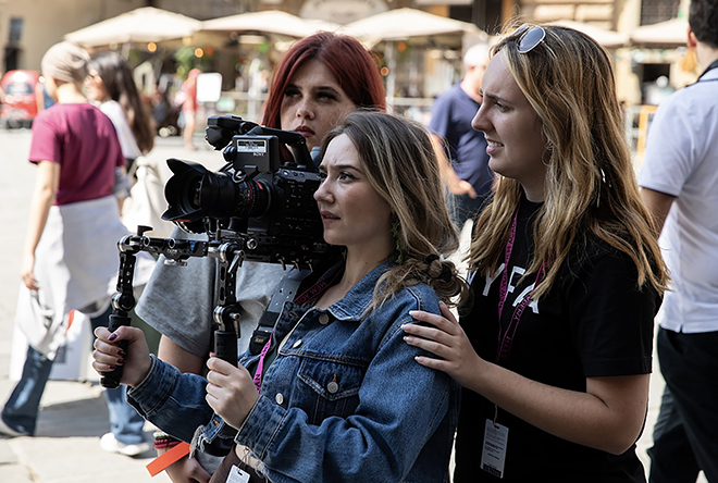 Image for Rising sophomore has life-changing experience making films in Italy