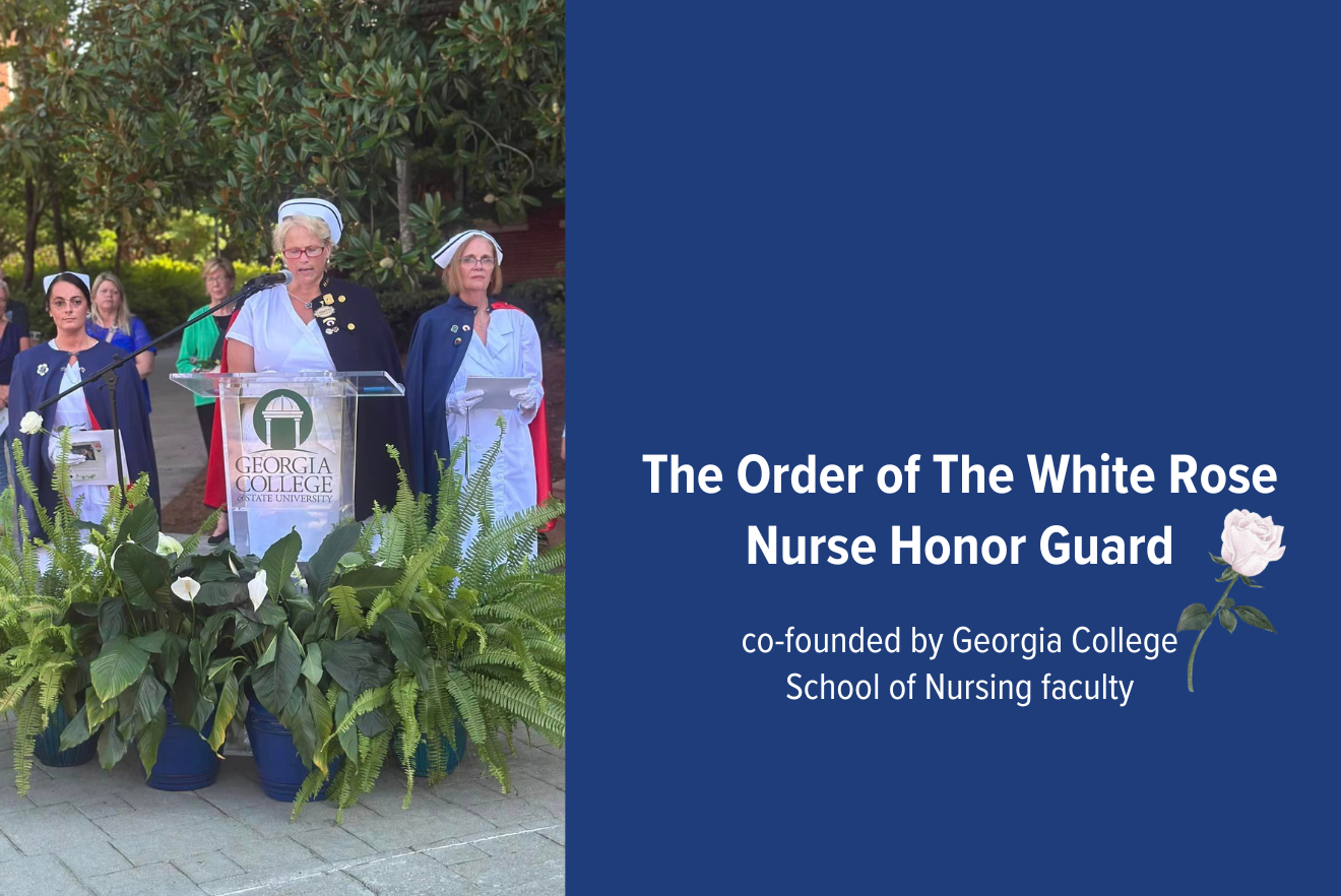 Image for Nurse Honor Guard services expanded by GCSU faculty