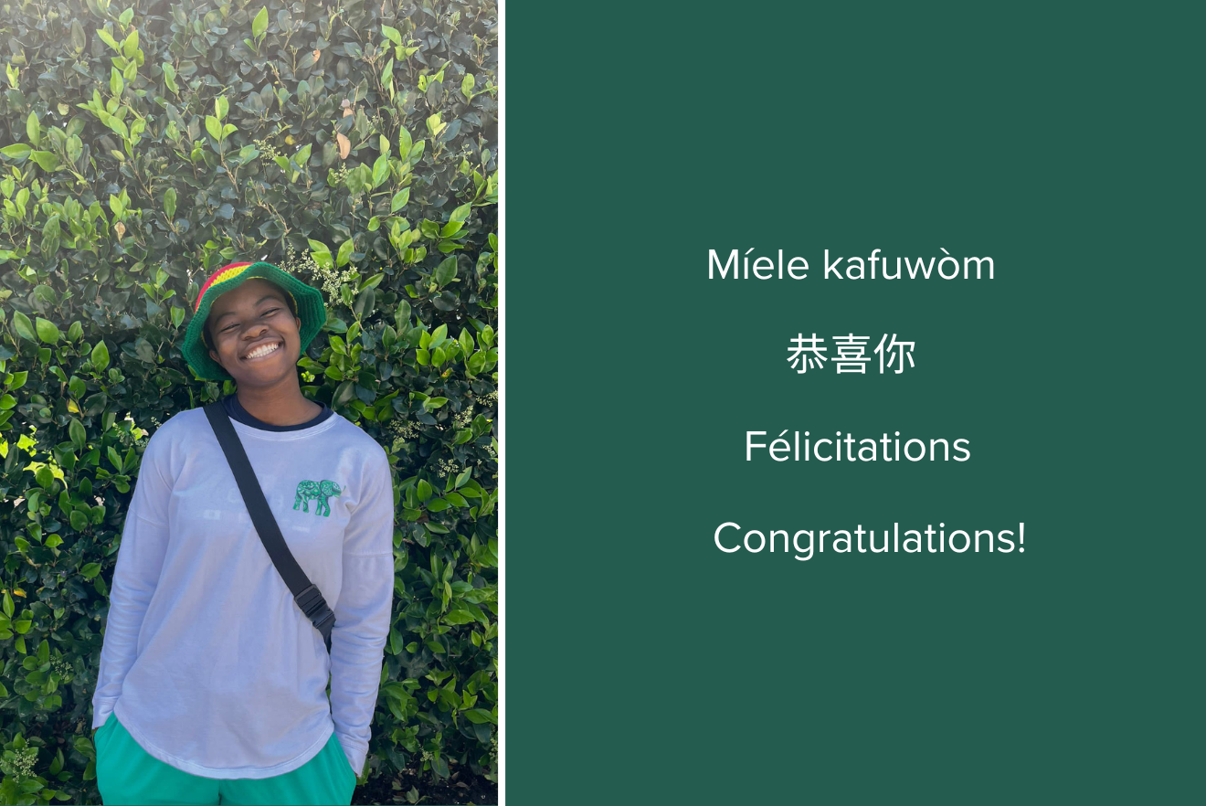 Image for Two students earn spots in competitive State Department program