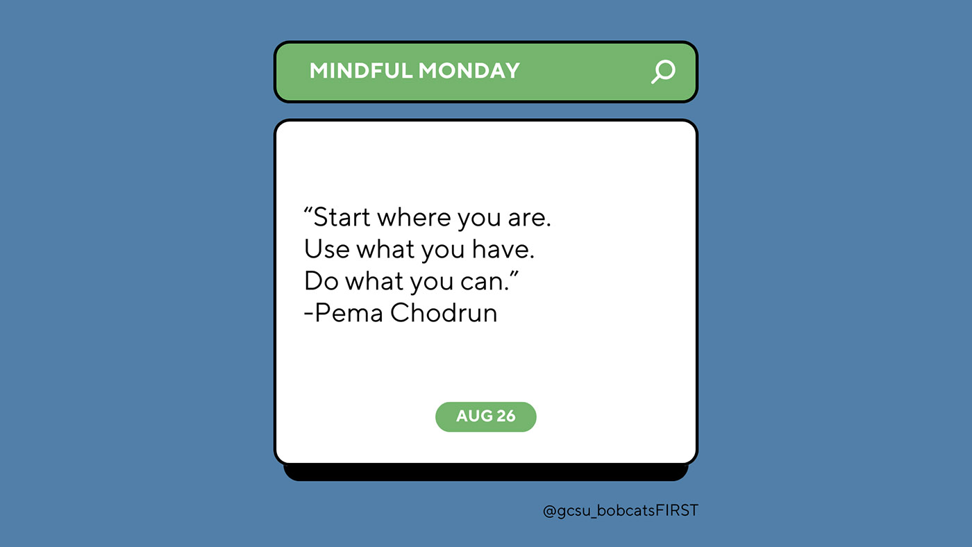 Image for Mindful Monday: August 26