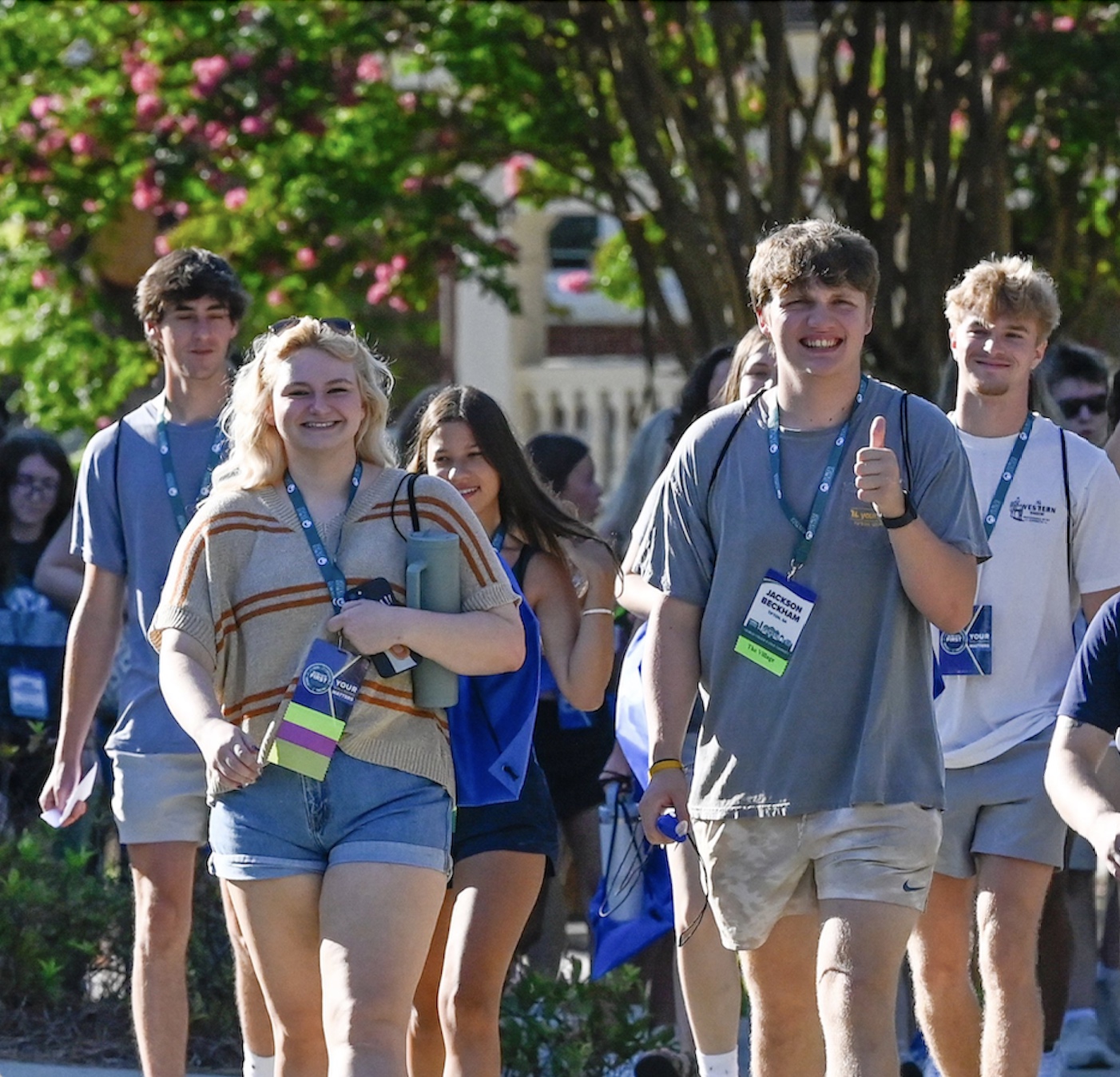 Image for GCSU’s Class of 2028 shows bobcat spirit