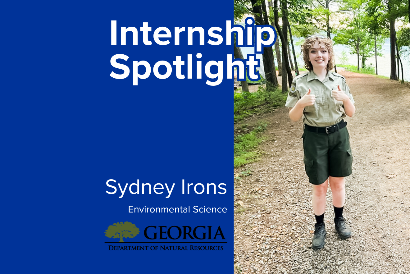 Image for Environmental science major scores internship with state parks