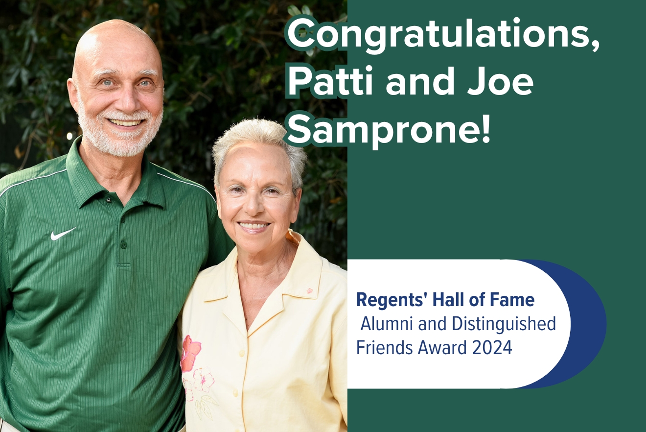 Image for Lifelong GCSU supporters Joe and Patti Samprone named to USG Regents' Hall of Fame