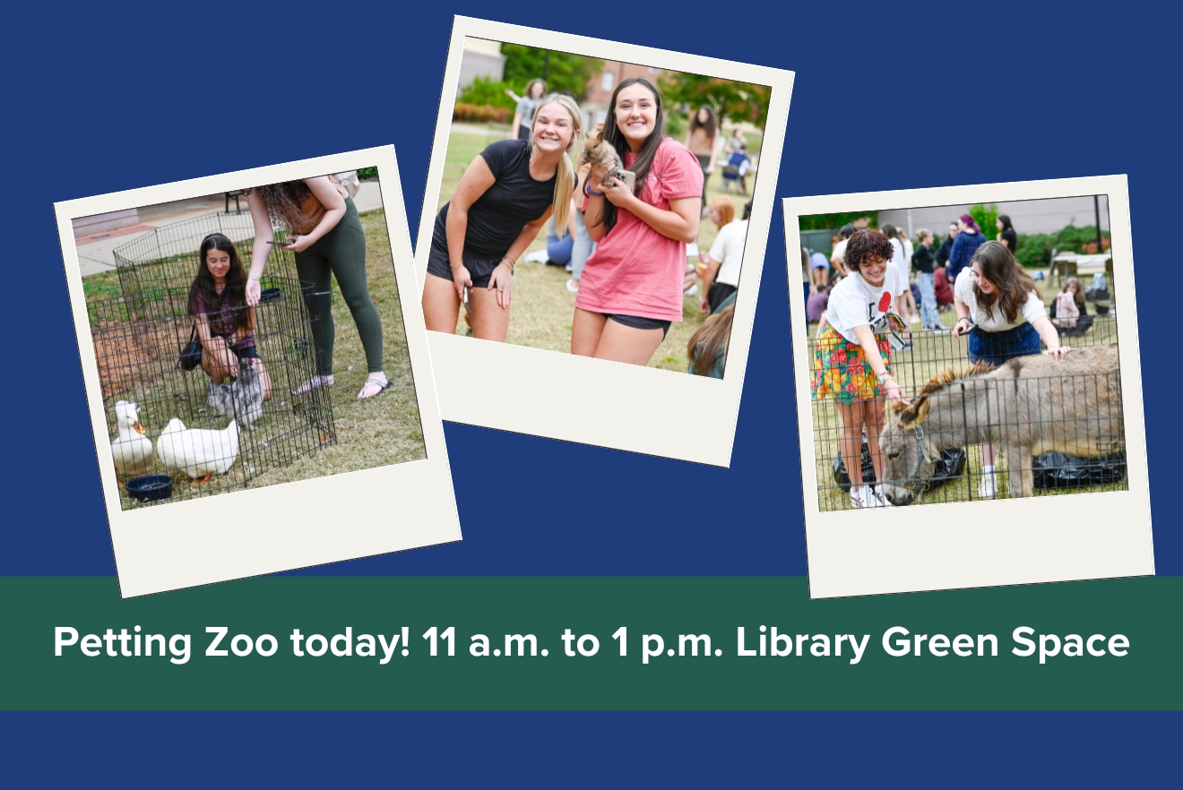 Image for Petting Zoo today!