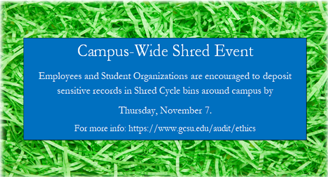 Image for Ethics Awareness Week: Campus-Wide Shred event