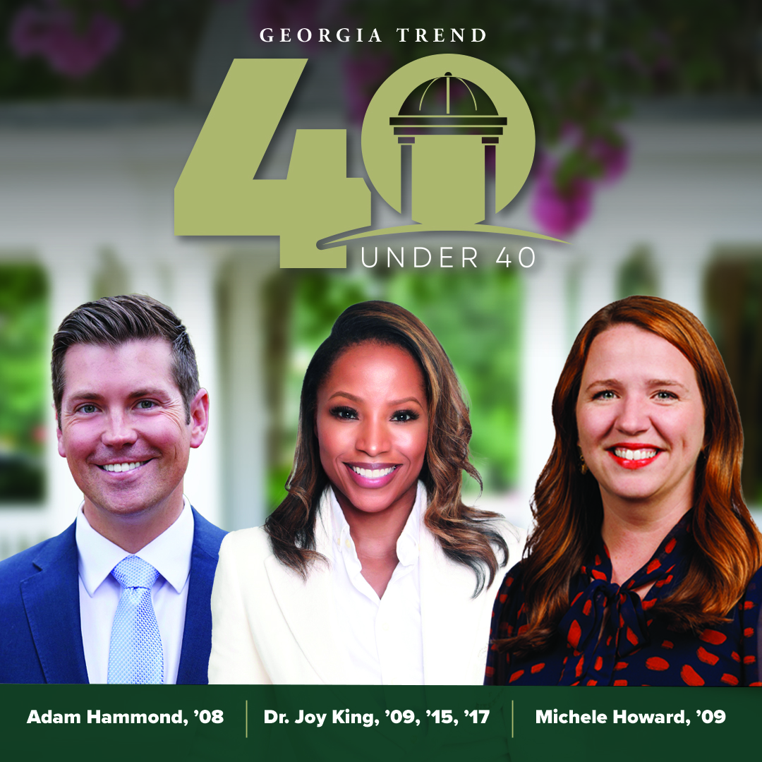 Three GCSU alumni named to Georgia Trend Magazine’s 2024 '40 Under 40' 