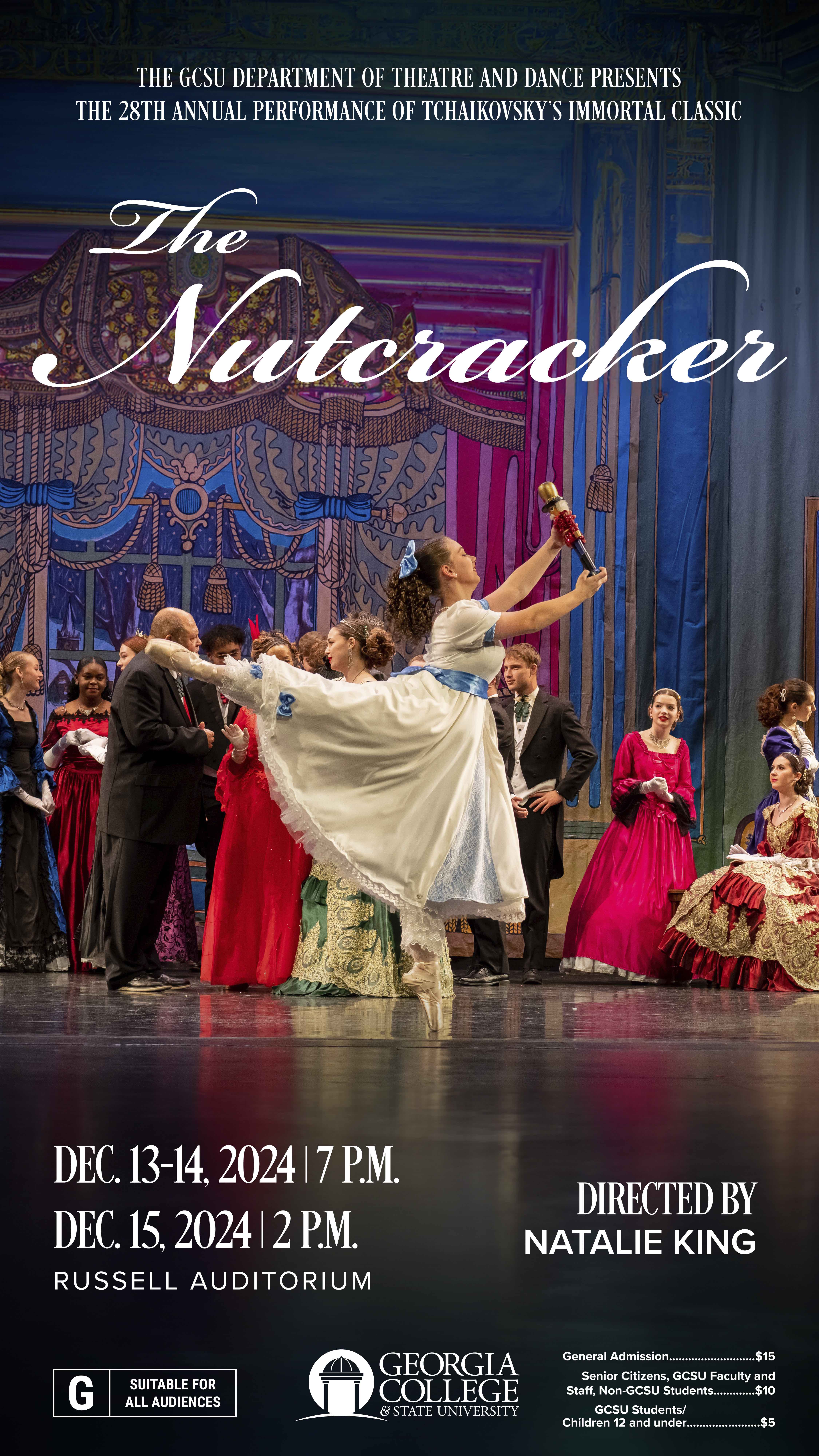 The Nutcracker, December 13-15, 2024