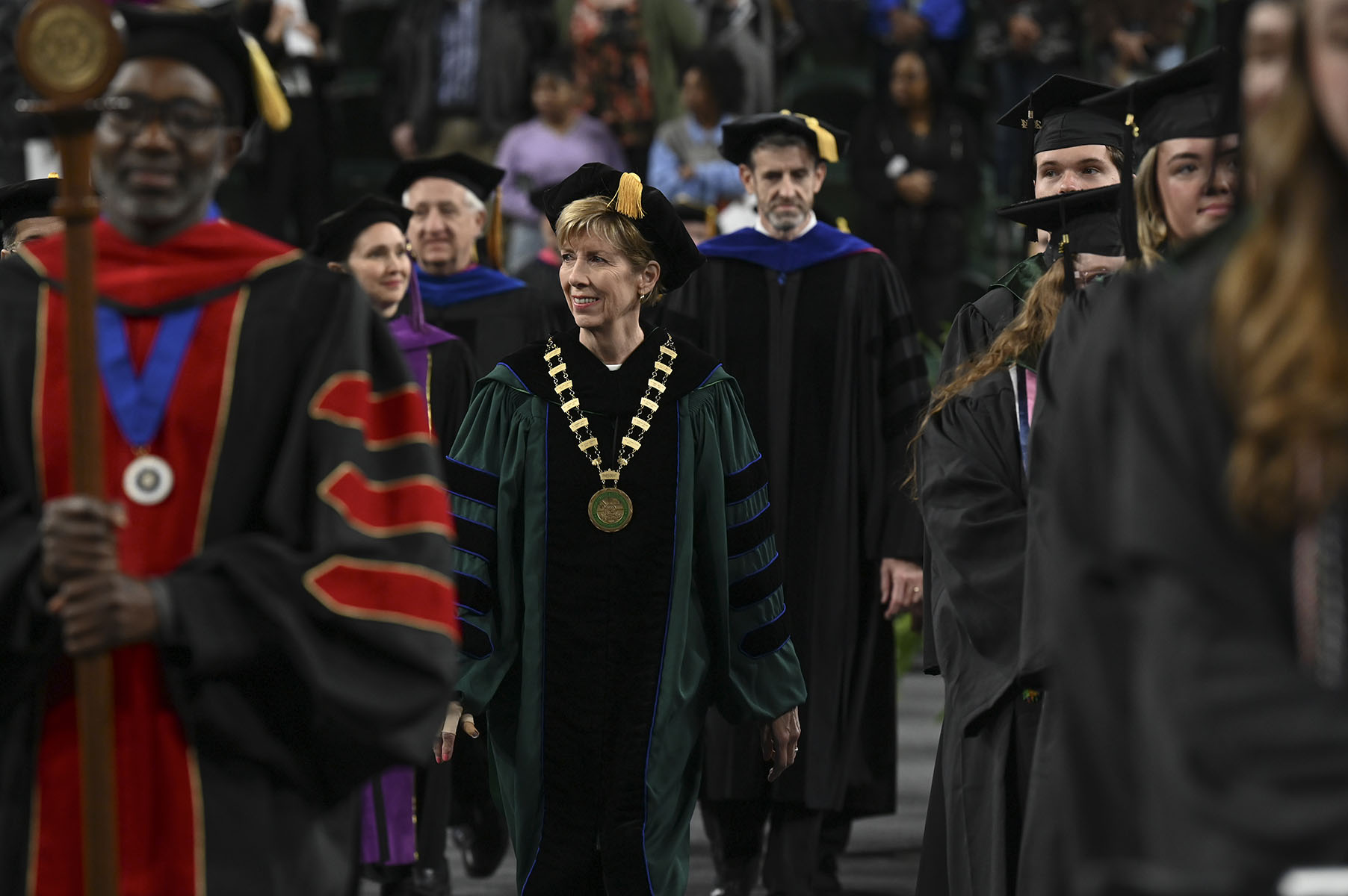 COmmencement procession