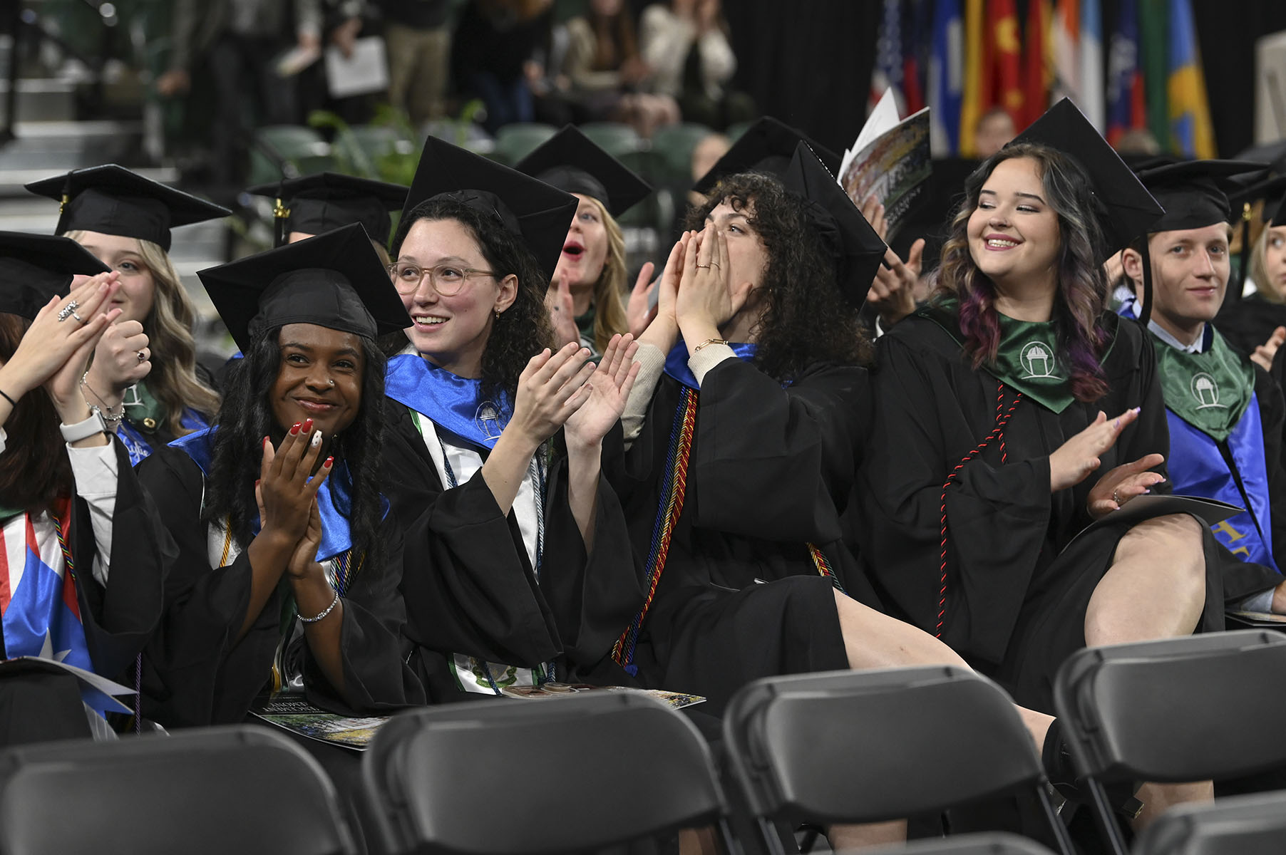 2024 graduates seated