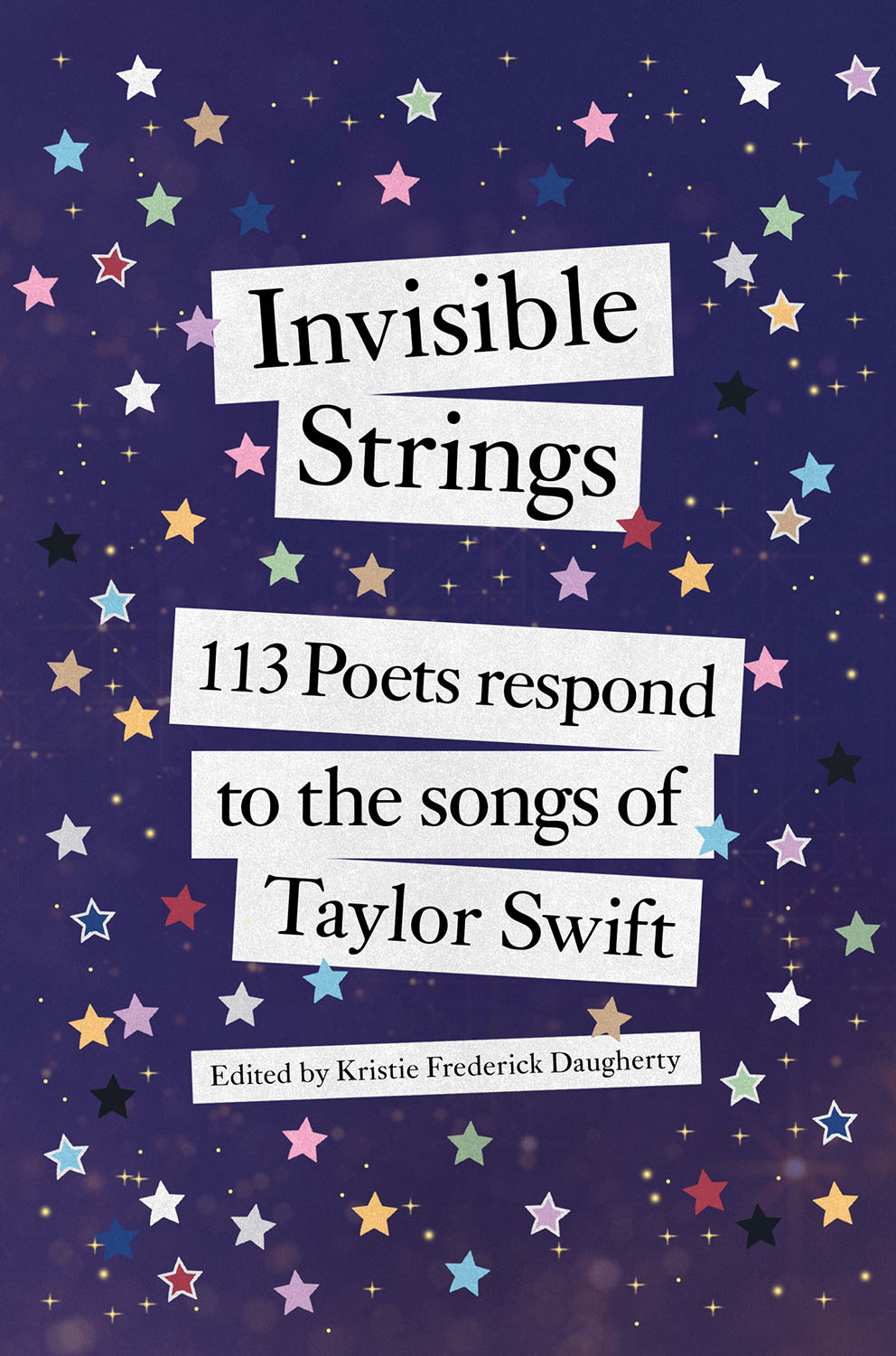 "Invisible Strings" features the poem "Auld Lang Syne" by GSCU professor Kerry Neville. (Cover image by Penguin Random House.)