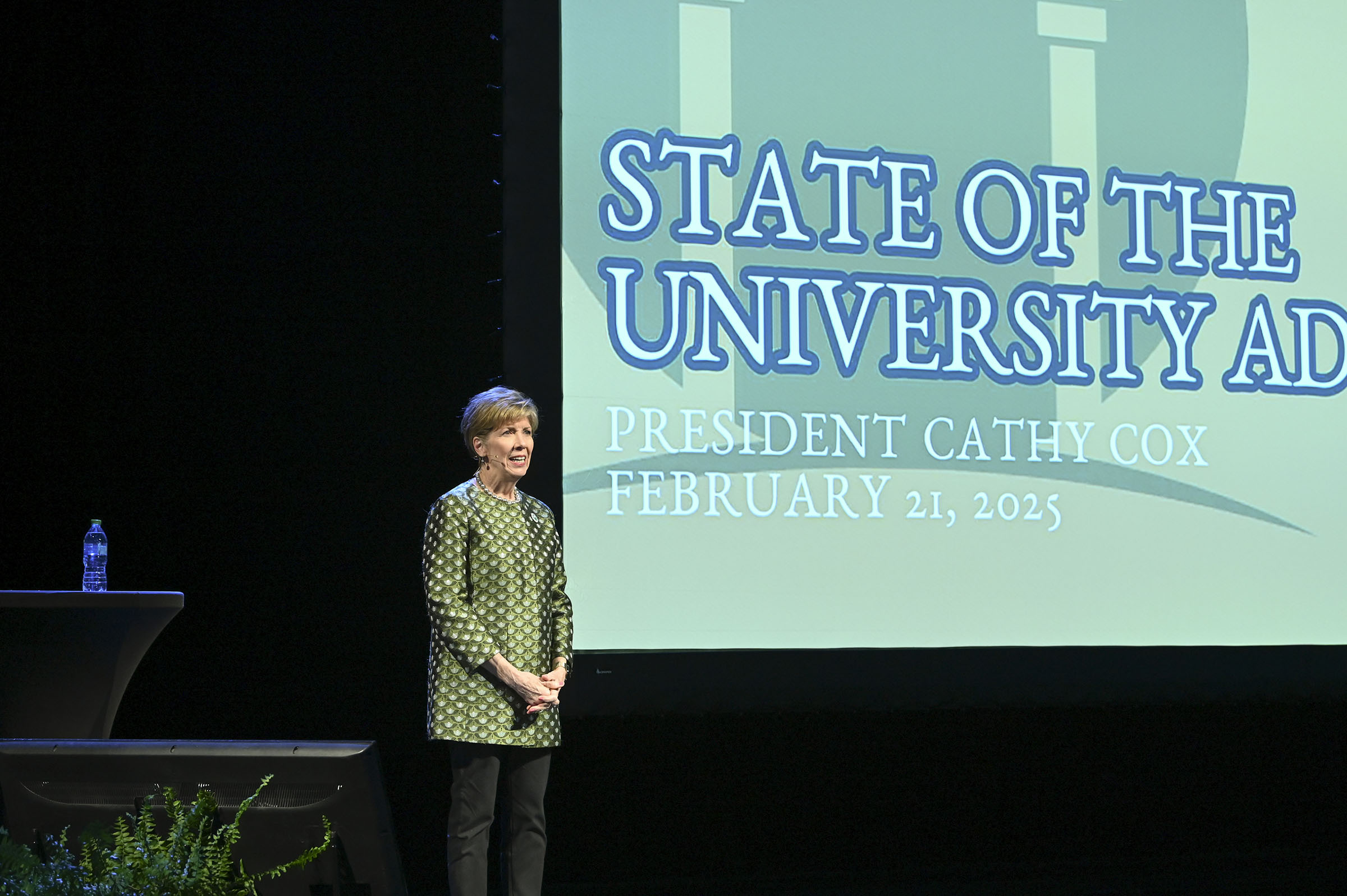 Image for  GCSU president highlights strategic growth, community impact in annual university address