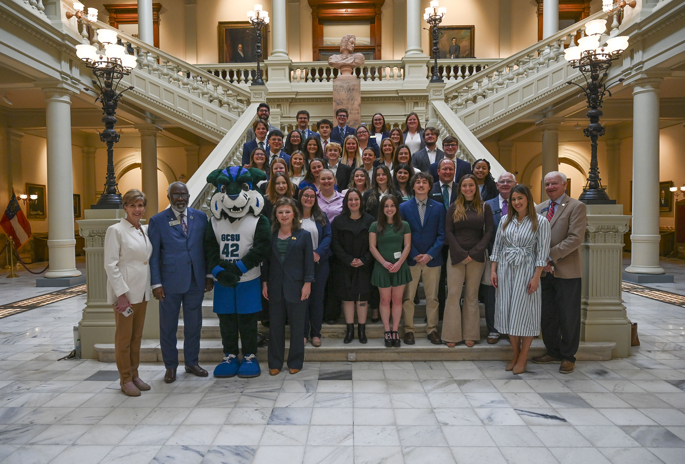 Image for GCSU at the Capitol: Bobcats traveled to the gold dome Tuesday, March 4