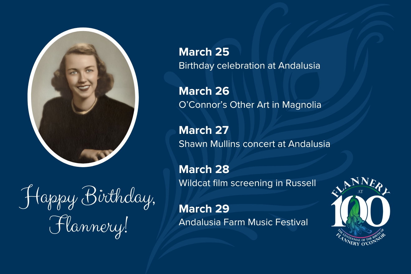 Image for Happy Birthday, Flannery O'Connor!