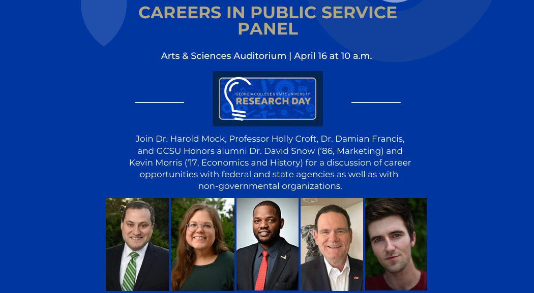 Image for Wednesday, April 16: Careers In Public Service Panel