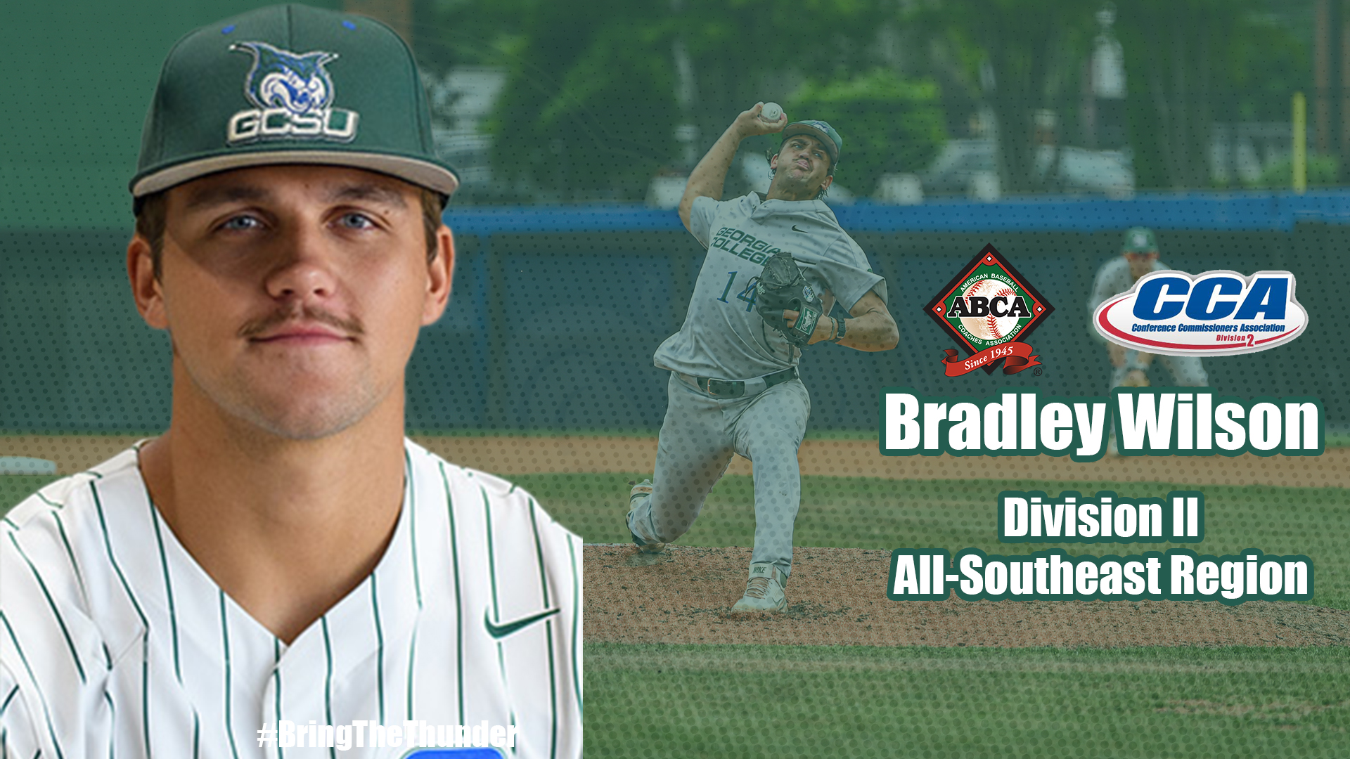 Image for Congratulations Bradley Wilson - NCAA Division II All-Southeast Region teams