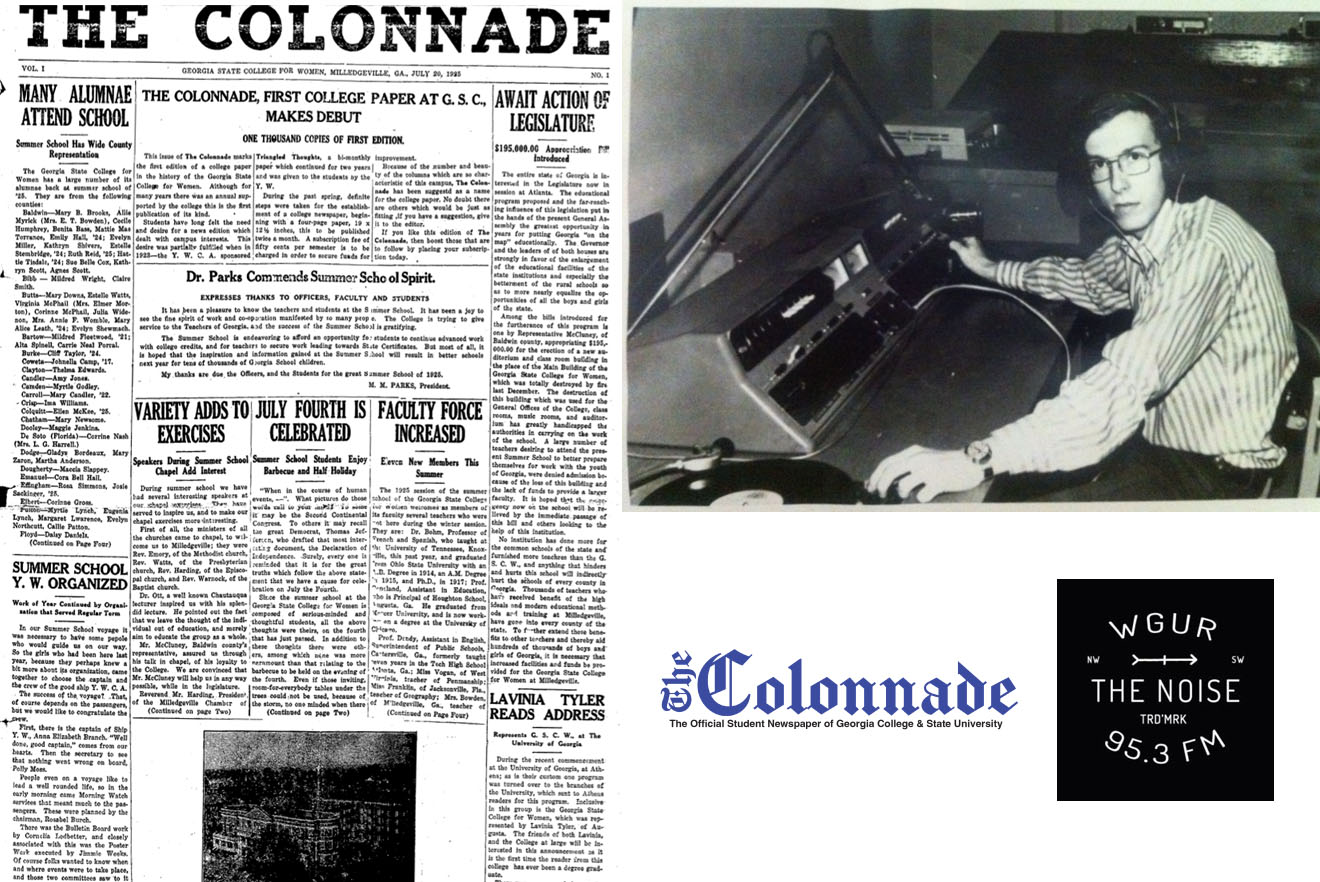 Image for Typewriters to Turntables: GCSU Student Media Celebrates Milestone Anniversaries