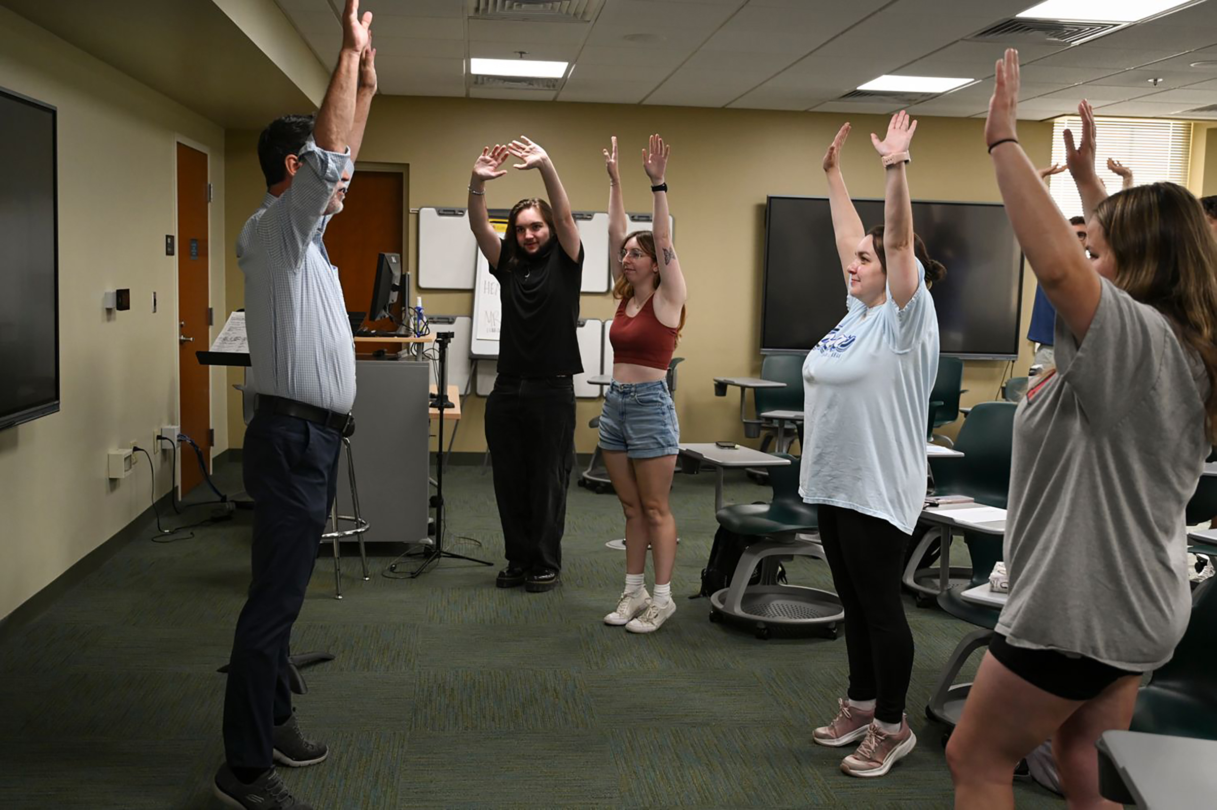 Image for Retiring professor's lessons live on through GCSU students and alumni