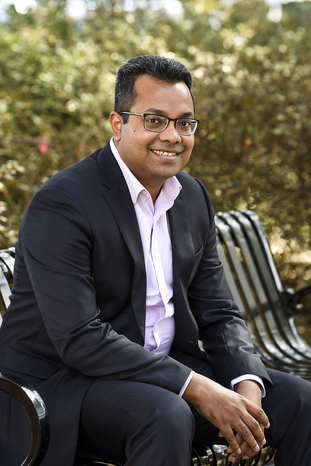 Dr. Hasitha Mahabaduge is the principal investigator for the NSF EPIIC grant. (Photo: Anna Gay Leavitt)
