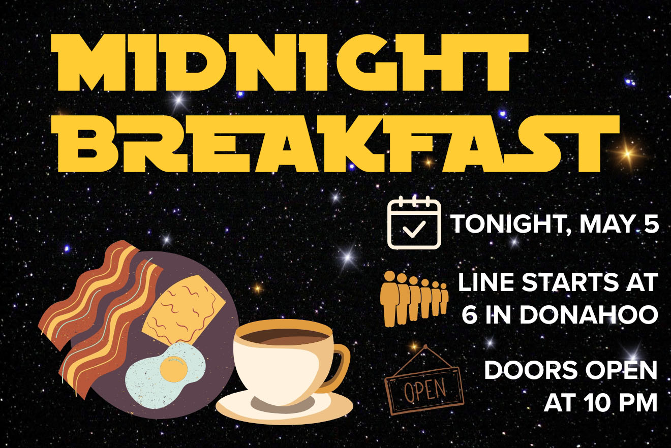 Image for Midnight Breakfast TONIGHT
