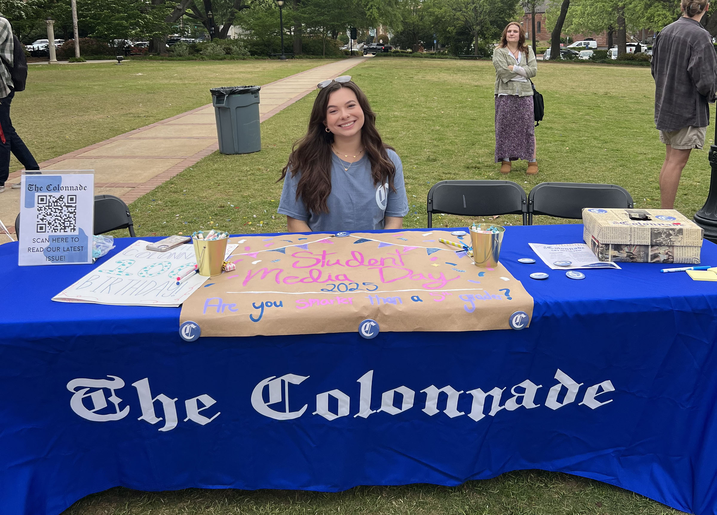 Student Media day 2025 The Colonnade