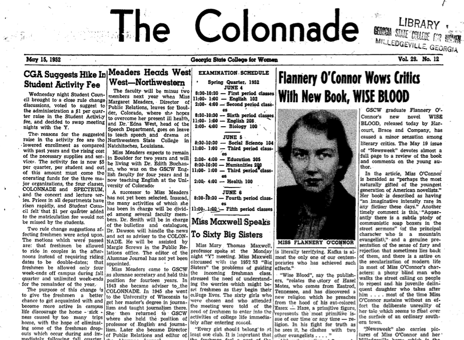 Vintage edition of The Colonnade