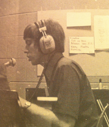 Station co-founder Gregg Duckworth, 1975 (Photo: WGUR archives)