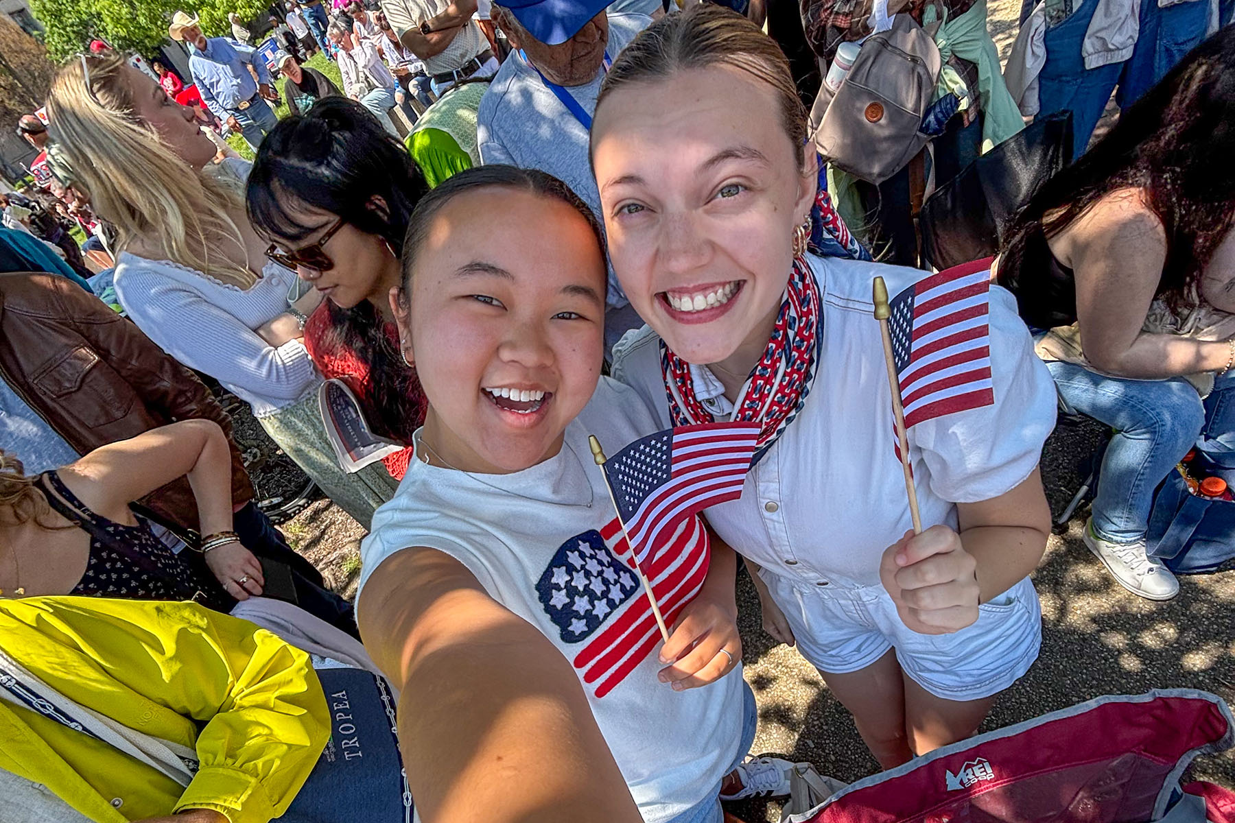 Image for Internship Spotlight: Two Bobcats make it to the ‘room where it happens’ in Washington, D.C.