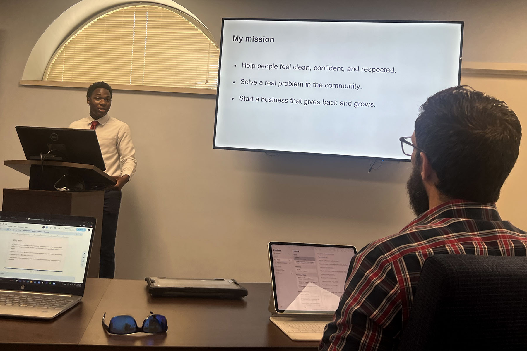 RYIB Jenkins presenting