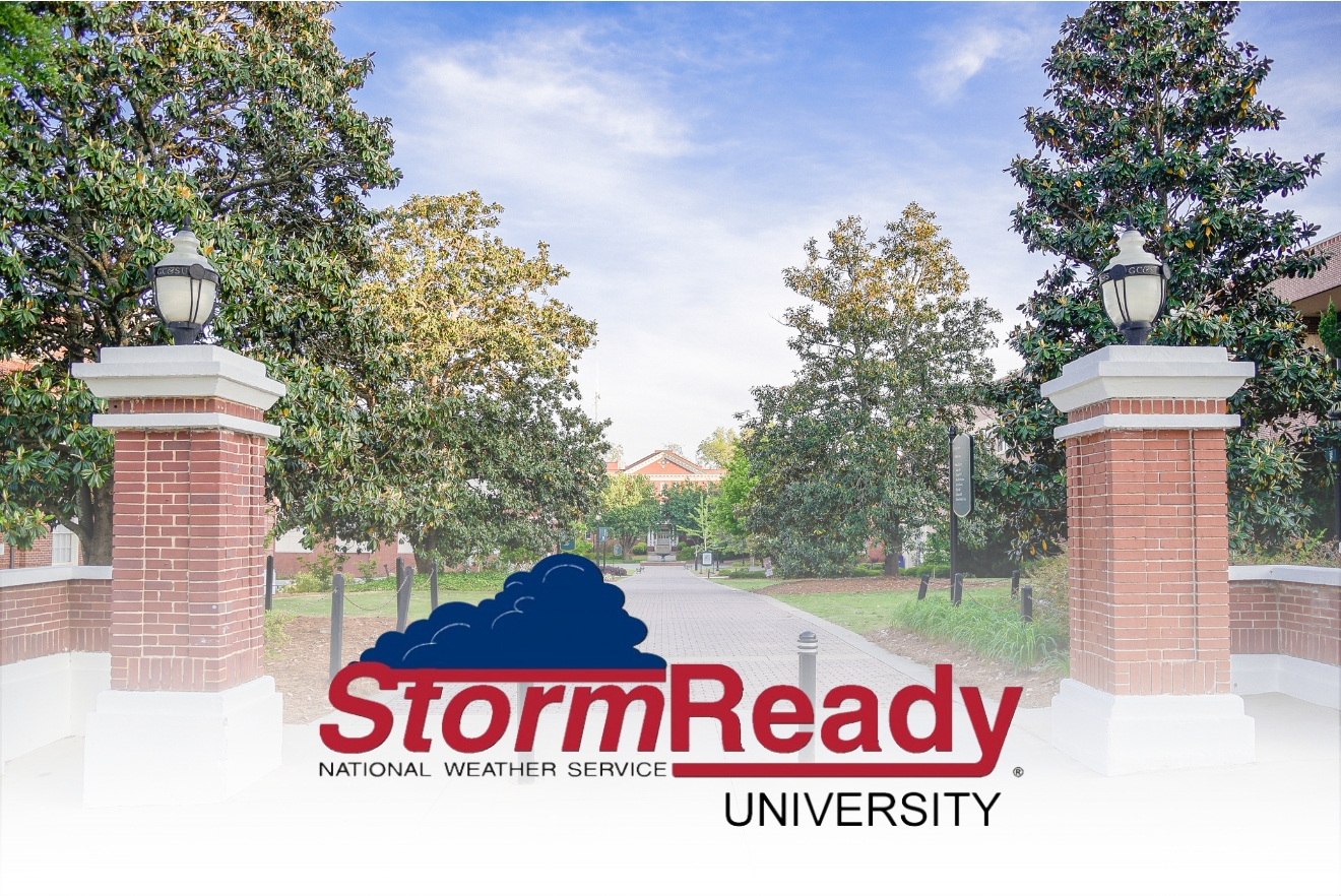 Image for GCSU is now officially StormReady!