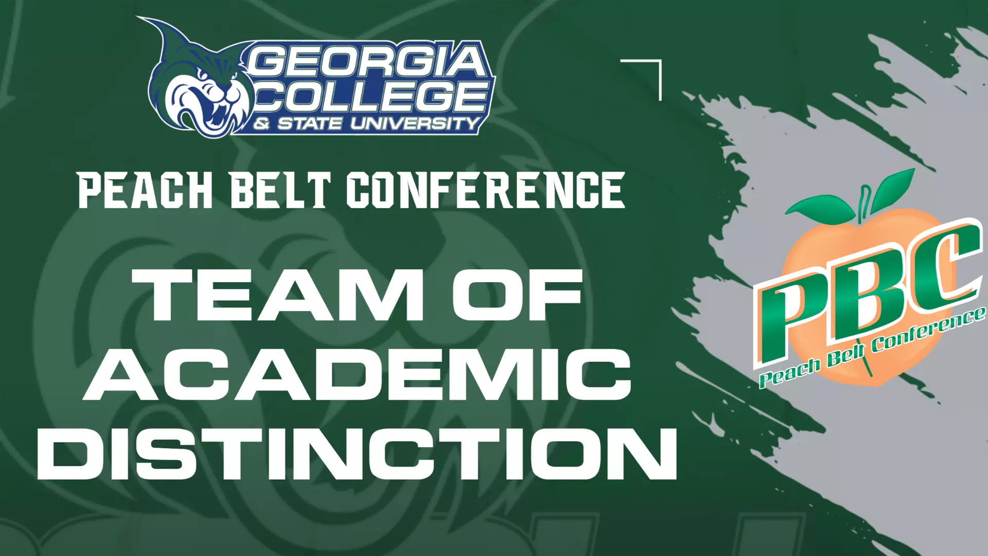Image for 29 Bobcat Athletes named to Peach Belt Teams of Academic Distinction