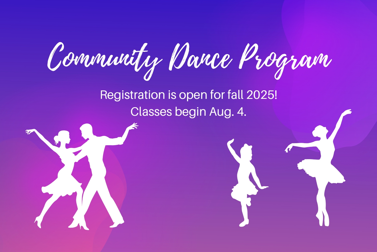 Image for Community Dance registration is open