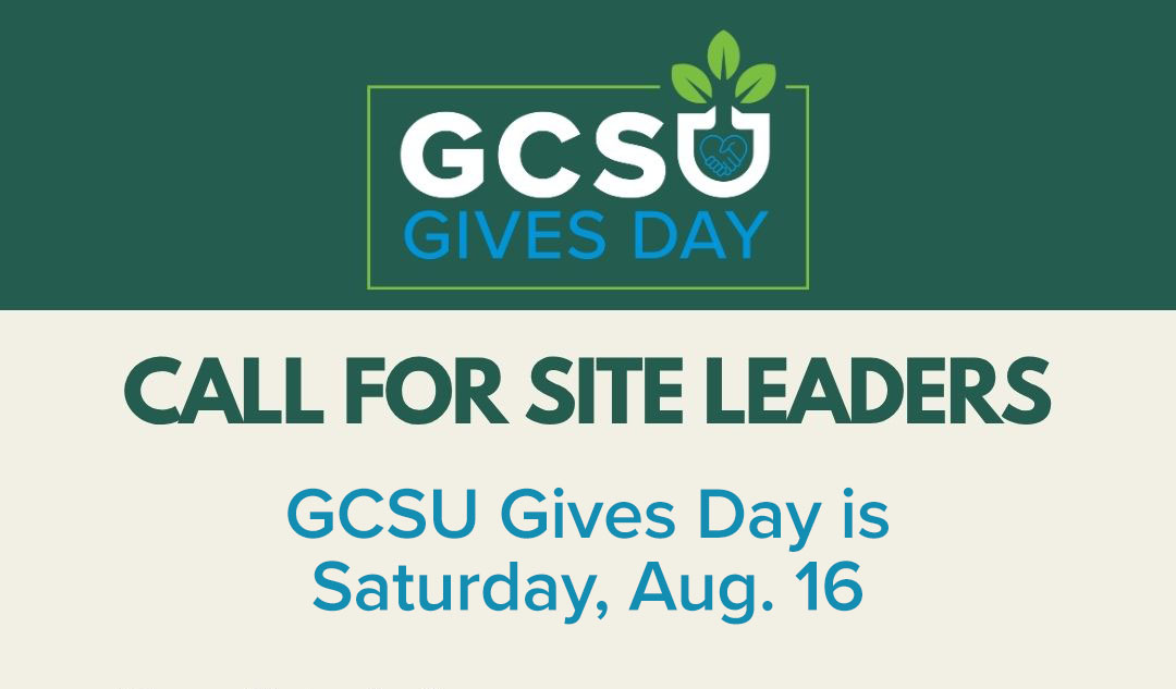 Image for GCSU Gives Day 2025: Call for faculty, staff and student volunteers