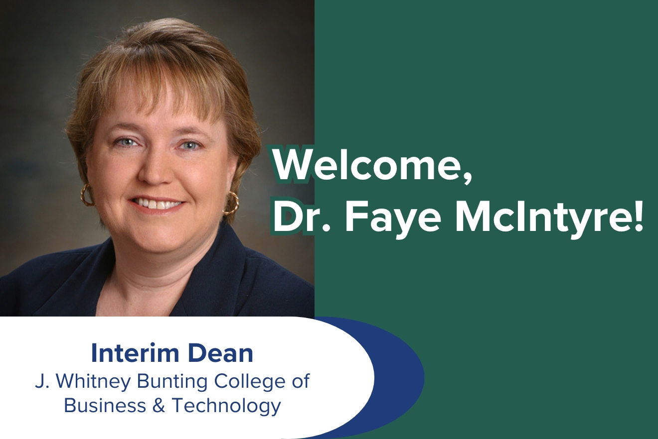 Image for Longtime Academic Leader Dr. Faye McIntyre named Interim COBT Dean