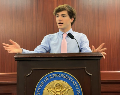 Junior marketing major Benji Blankenship (Photo: Benji Blankenship)