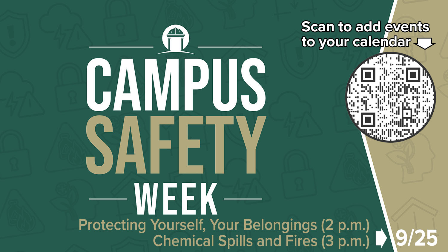 Image for You're invited: Campus Safety Week at GCSU