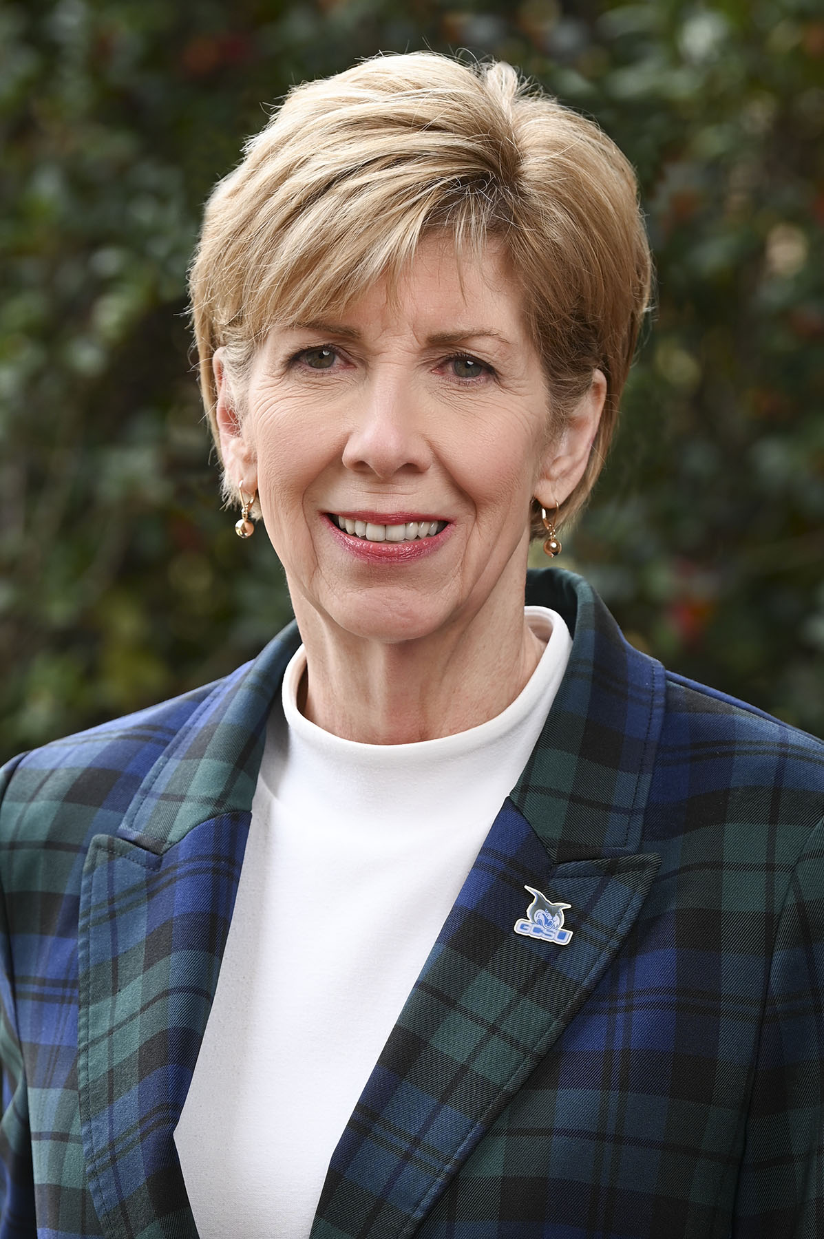 President Cathy Cox is the Times Talk facilitator for Sept. 17. (Photo: Anna Gay Leavitt)