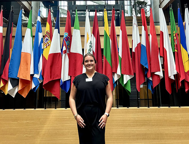 Image for GCSU's fourth Gilman Scholar spends the summer learning to lead in France