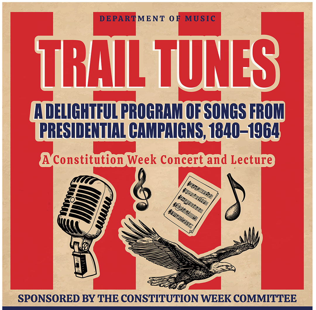 The Department of Music kicked on Constitution Week with "Trail Tunes" Tuesday evening.